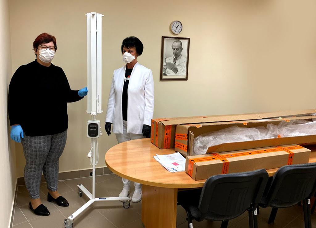 Az Ajkai Kórházért Alapítvány az összegyűlt adományokból, 2db germicid lámpát vásárolt a Magyar Imre Járványkórház részére, közel hétszázezer forint értékben.